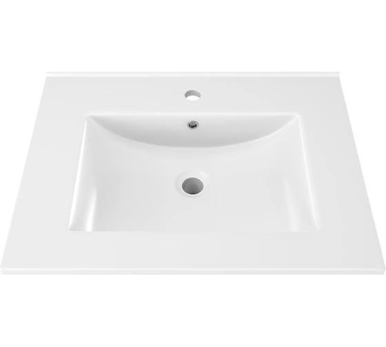 Мебельная раковина для ванной Teymi на тумбу Ritta 60 белая T51002 ЦБ-00270797 1