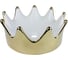 Раковина-чаша BRONZE DE LUXE Queen 400х400х165 мм, золотая (белая внутри) 4042WG 1