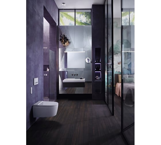Подвесной унитаз-биде Geberit AquaClean Sela NEW белый 146.224.11.1 00000068230