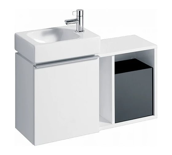 Раковина Geberit iCon XS без перелива, 380х280 мм, с отверстием справа 124736000 00000045355