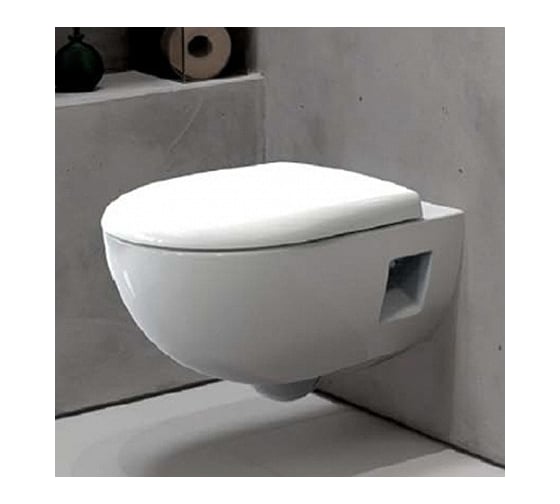 Безободковый унитаз Geberit Renova №1 PREMIUM, белый 203070000 00000049333