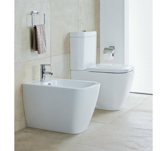 Комбинированный унитаз Duravit Happy D.2 365х630 мм, с вертикальным смывом 00000030671 2134090000