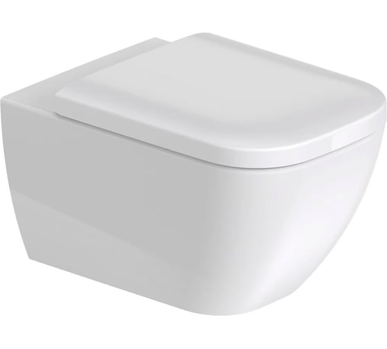 Подвесной унитаз Duravit Happy D.2 365х540 мм, с вертикальным смывом, крепление Durafix 00000036742 2222090000