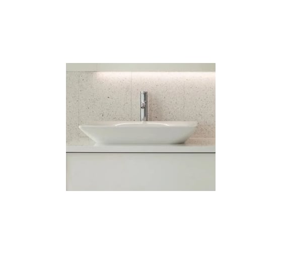 Раковина Duravit Viu без отверстий под смеситель, крепеж в комплекте 00000069241 2358600000