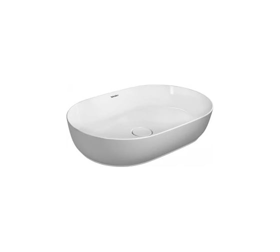 Раковина Duravit Luv 600х400 мм, выпуск с керамической крышкой, без перелива 00000055570 379600000
