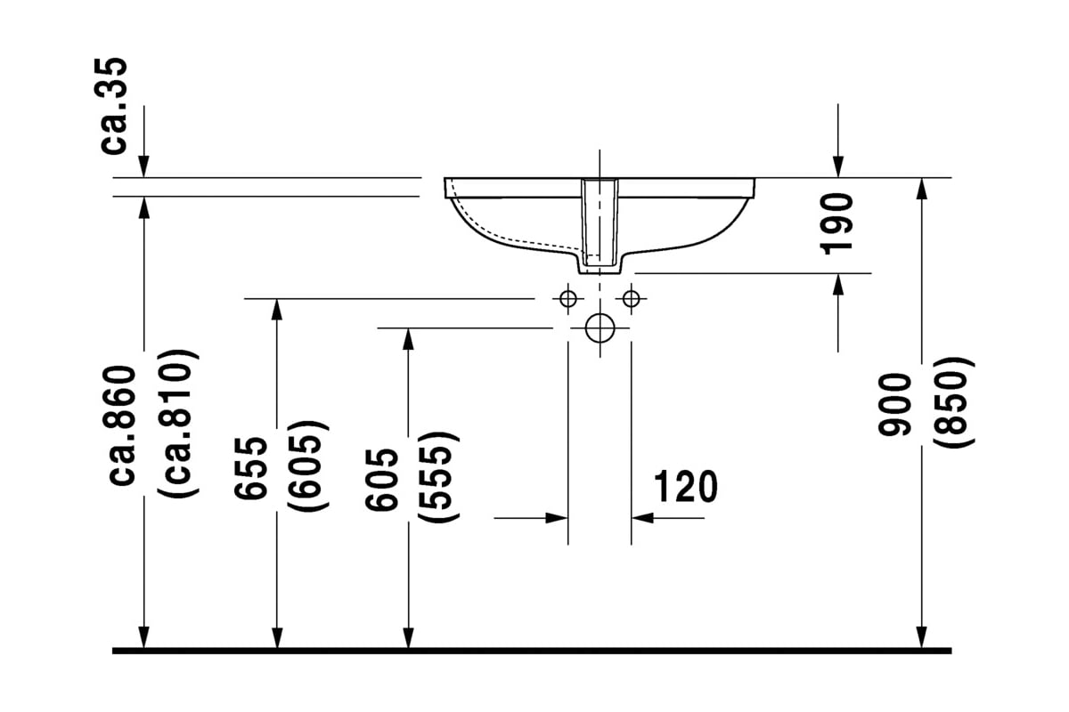 Раковина для ванны размеры. Раковина Duravit d-code 0338490000 встраиваемый. 0338490000 Раковина встраиваемая d-code 53x32 Duravit. Модель раковины - Duravit d-code 338490000. Duravit d-code раковина.