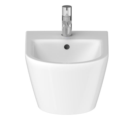 Подвесное биде Duravit D-Neo 370х540 мм, 1 отверстие под смеситель, с переливом 00000090438 2295150000