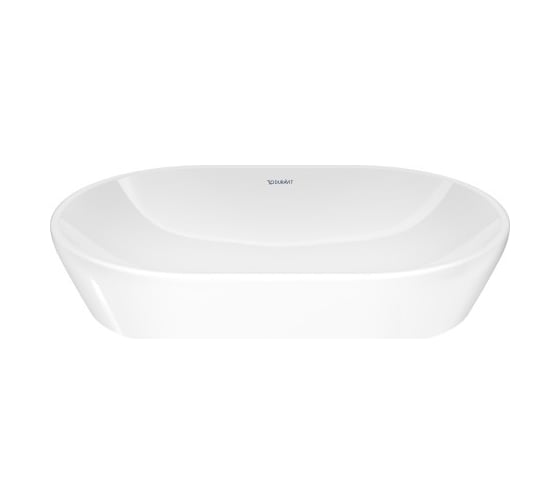 Раковина Duravit D-Neo 600х400 мм, без отверстий под смеситель, без перелива, крепеж 00000090455 2372600070