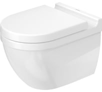 Подвесной унитаз Duravit Starck 3 с вертикальным смывом, крепление Durafix 00000053055 2527090000