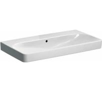 Раковина Geberit без отверстия под смеситель, перелив на виду, белый 500.250.01.1 00000071094