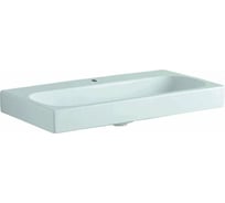 Раковина Geberit 900x500 мм, без отверстия под перелив, с керамической сливной крышкой 500.547.01.1 00000069285