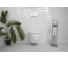 Комплект Alcora Encanto CO DP инсталляция Grant SLIM кнопка chrome 0460108+SLIM3523CHROME 4