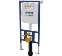 Инсталляция сантехническая с рамой без кнопки Nova 4551