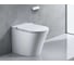 Унитаз приставной UNI-FLOW MI-SMART в комплекте с крышкой-биде, белый CB1088ZR 5