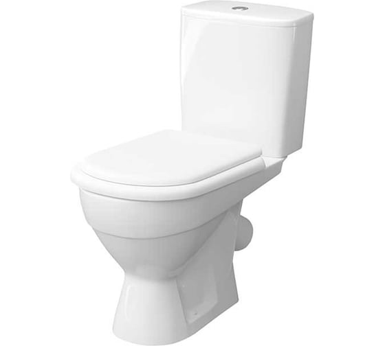 Унитаз-компакт KERAMIN КЕРАМИН ТОЛЕДО Slim МСМЛ Soft Close PP двухрежимный, сиденье тонкое полипропилен с микролифтом CDB00029609 (4810531150886) 4810531150893 1