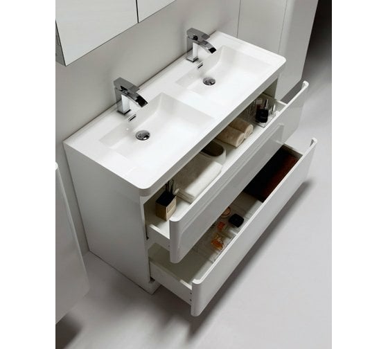 Раковина из искусственного мрамора BelBagno ANCONA-N ENERGIA-N EA-1200-2-LVB