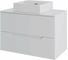 Тумба с раковиной подвесная 70 см, белый ORANGE Лайн Li-70TuwMDF+B04-405W 10