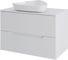 Тумба с раковиной подвесная 70 см, белый ORANGE Лайн Li-70TuwMDF+B07-500W 10