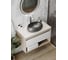 Раковина накладная для ванной Teymi Laina 48 черный мрамор T51304 ЦБ-00284978 7
