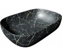 Раковина накладная для ванной Teymi Solli 60 artceramic черный мрамор T50399 ЦБ-00269469