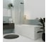 Ванна Aquanet AGATA 170х70 каркас 169 (352894) 00352894 2