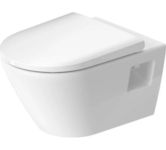 Подвесной унитаз Duravit D-NEO Rimless 370x540 мм 2578090000 00000090430