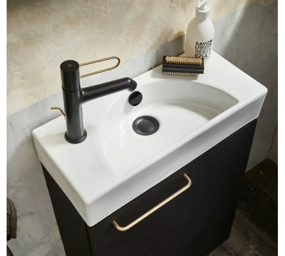 Компактный рукомойник JACOB DELAFON Odeon RG 50х22 см (отверстие слева) EGO112-55-00 00000093496