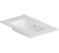 Раковина мебельная керамическая AM.PM Sense 80 см встроенная цвет белый глянец M7BWCC0802WG