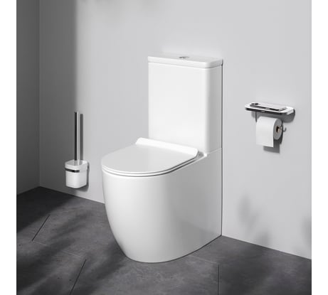 Унитаз-компакт с сиденьем микролифт AM.PM Like Aquaspin C808600SC