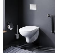 Унитаз подвесной Damixa Willow безободковый с сиденьем микролифт DX15C1700SC