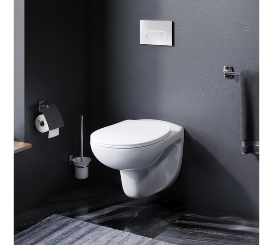 Унитаз подвесной Damixa Willow безободковый с сиденьем микролифт DX15C1700SC 1