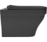 Комплект AM.PM I012709.0101 PrimeFit инсталляция для подвесного унитаза с клавишей PrimeFit L, бел глянц + Унитаз подвесной 520х370 безободковый, сиденье Soft-Close, черный матовый, форма квадрат с выступом I012709.0101E0140 8