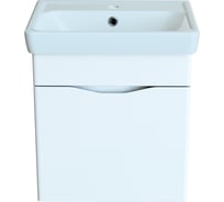 Подвесная тумба Orange TOPLINE Monaco с умывальником, белая TP-MO50+RA