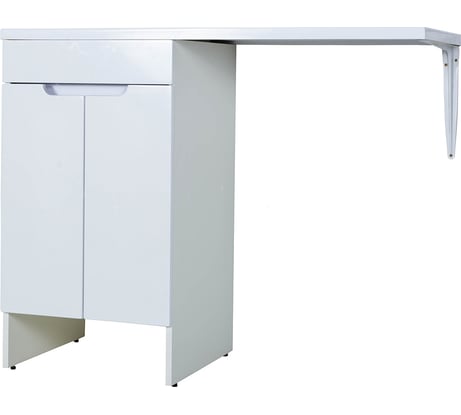 Напольная тумба ORANGE Optima с левой раковиной, под стиральную машину OPD-110TUW+RAL