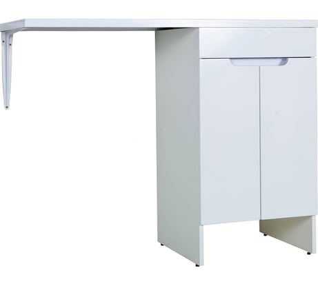 Напольная тумба ORANGE Optima с правой раковиной, под стиральную машину OPD-110TUW+RAR