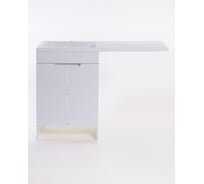 Напольная тумба ORANGE Optima с левой раковиной, под стиральную машину OPD-120TUW+RAL
