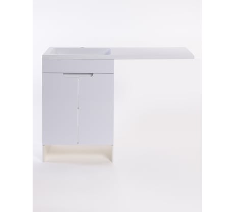 Напольная тумба ORANGE Optima с левой раковиной, под стиральную машину OPD-120TUW+RAL