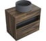 Комплект тумба с раковиной AM.PM Тумба Func, 1 ящик (pull-out), подвесная, 80 см, цвет дерево текстурир-ое + ESPIRAL Раковина накладная круглая D400, серый матовый M8FFUX0801OFOFESP0130 1