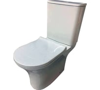 Напольный безободковый унитаз Azario Verde 650х380х790 мм AZ-8220