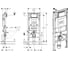 Подвесной унитаз Geberit iCon с сиденьем микролифт + инсталляция Sigma 500.300.01.I 2