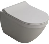 Подвесной безободковый унитаз Kale IDEA 2.0 с тонким сиденьем микролифт 310200100357