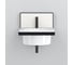 Раковина CIELO Elle Tonda с 1 отверстием под смеситель, цвет Gloss White ELLAT 1