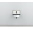 Раковина CIELO Elle Tonda с 1 отверстием под смеситель, цвет Gloss White ELLAT 2