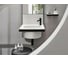 Раковина CIELO Elle Tonda с 1 отверстием под смеситель, цвет Gloss White ELLAT 3