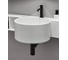 Керамическая раковина CIELO SELLA с 1 отверстием под смеситель, цвет Gloss White SELS 1