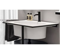 Раковина CIELO Elle без отверстий под смеситель, цвет Gloss White EKLAOSF