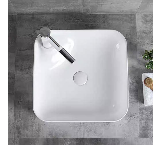 Раковина накладная RGW GS-03 430x430x120 Белый 80121003-01 1