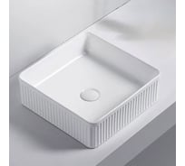 Раковина накладная RGW GS-01 370x370x130 Белый 80121001-01