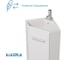 Тумба с раковиной 1Marka ПЕНТА/Penta 37х37Н 1д. белый глянец Ц0000001635 6