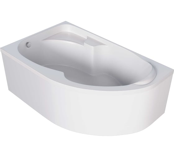 Акриловая ванна 1Marka "DIANA" 170x90, асимметричная левая белая 01ди1790л